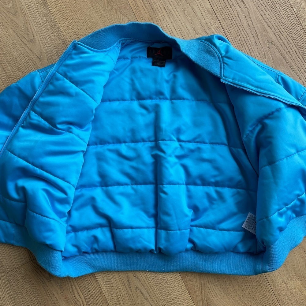 Nike Jordan Renegade blue bomber Jacket - oversized puffer dopamine dressing - Picture 9 of 14